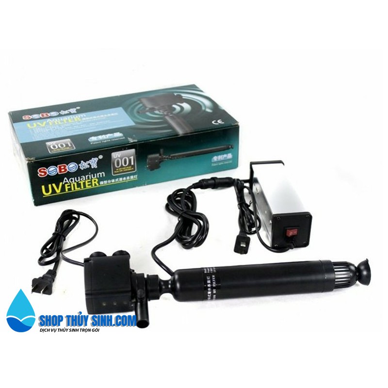 MÁY LỌC  ĐÈN UV 001 DIỆT KHUẨN HIỆU SOBO