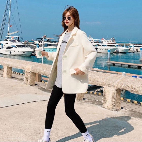 Áo Khoác blazer Mỏng Phong Cách Hàn Quốc Thời Trang Mới Dành Cho Nữ
