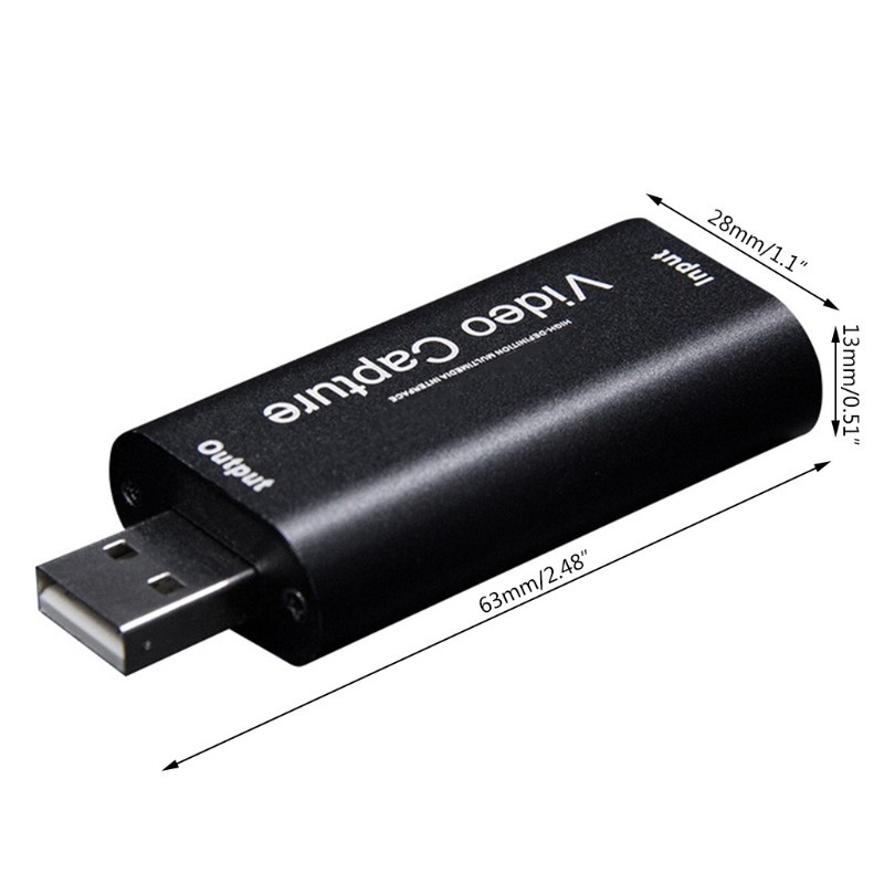 Hộp Ghi Hình Video USB 2.0 HDMI Cho PS4 Game DVD | BigBuy360 - bigbuy360.vn