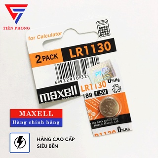 [LOẠI 1] Pin cúc áo AG10 Maxell Hàng Chính Hãng - Vỉ 1 viên
