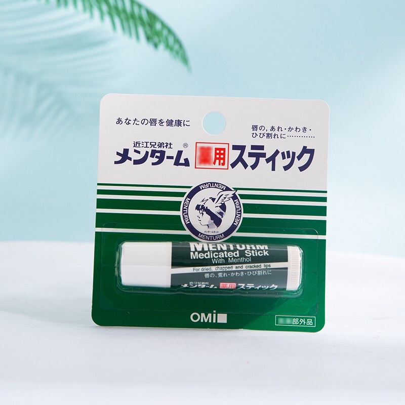 Son dưỡng môi Omi Menturm chống môi khô nứt nẻ | BigBuy360 - bigbuy360.vn