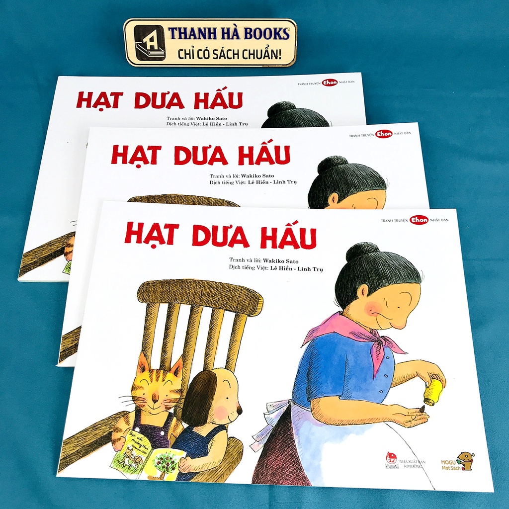 Sách - Tranh Truyện Ehon Nhật Bản - Hạt Dưa Hấu