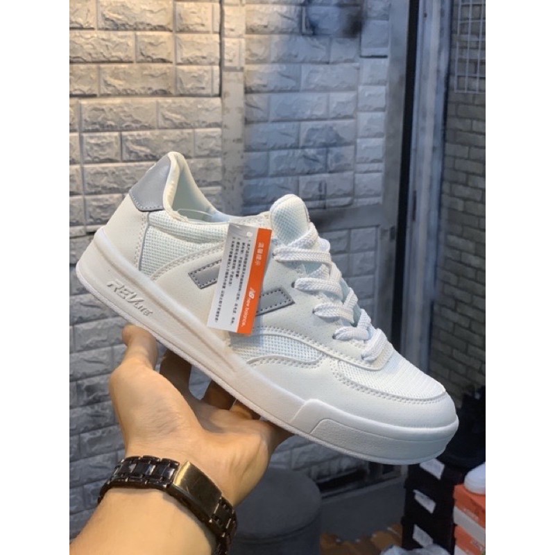 [MINTSTORE] Giày sneaker chữ xám thấp cổ