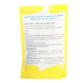 Combo 3 bịch mồi câu cá Vi Diệu D1,D2,D3