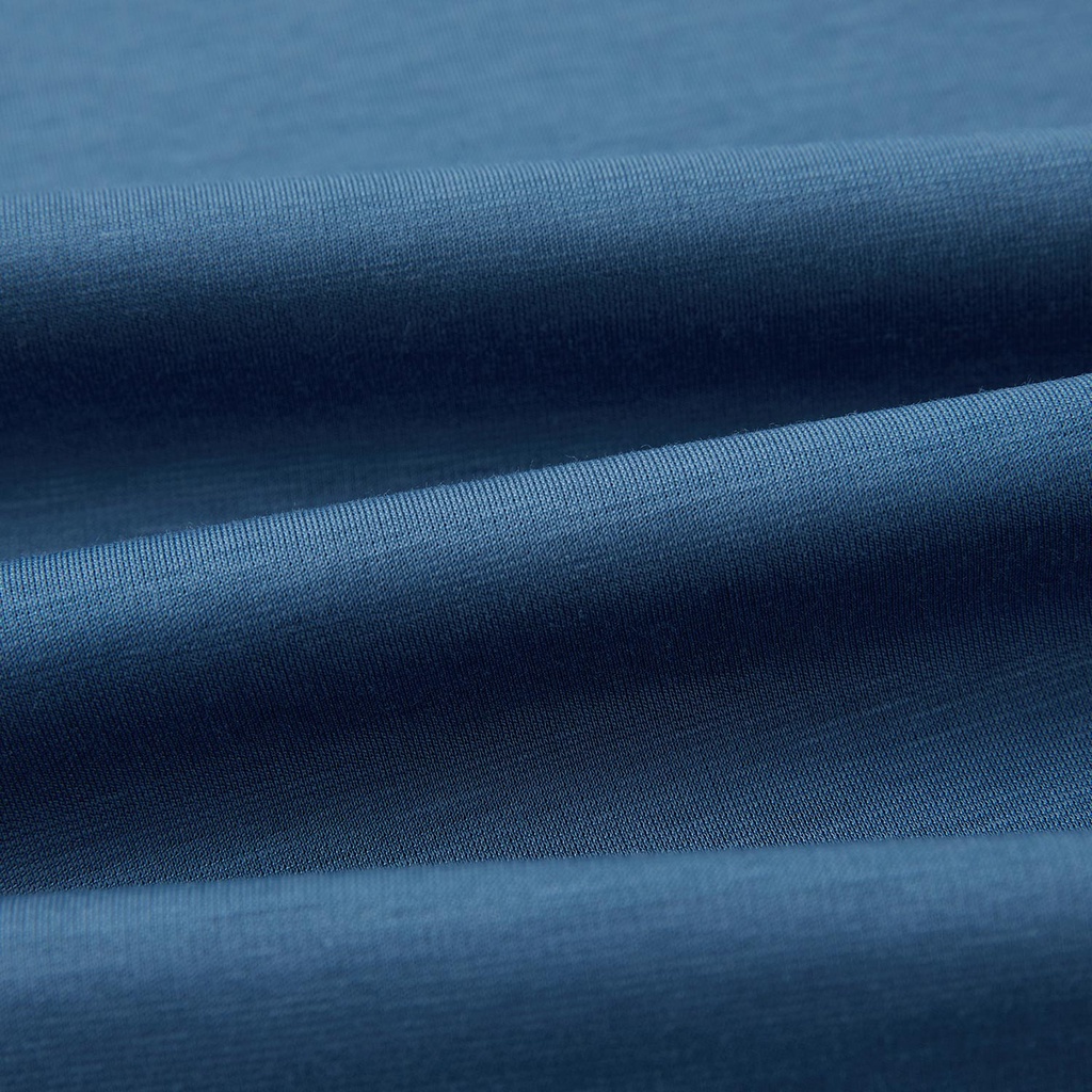 HLA - Áo thun nam ngắn tay vải mịn đàn hồi tốt Elastic simple short-sleeved T-shirt