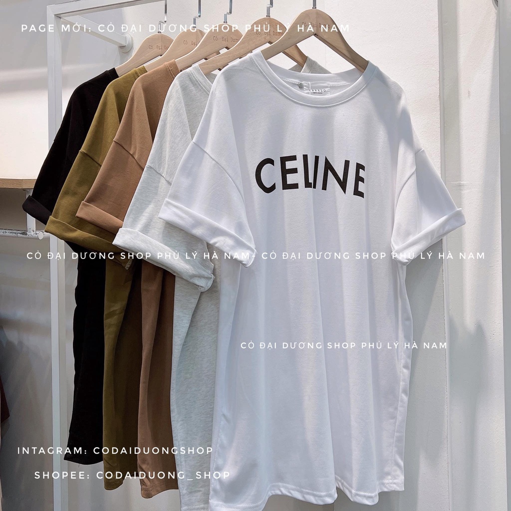 Áo Thun Tay Lỡ Celin Samsam4896