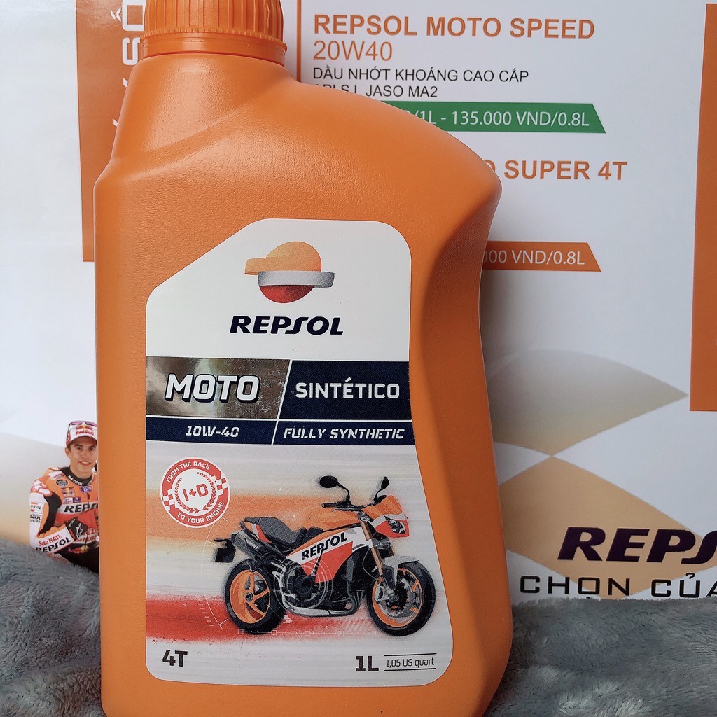 Nhớt Repsol Sintetico Fully Synthetic 10w40