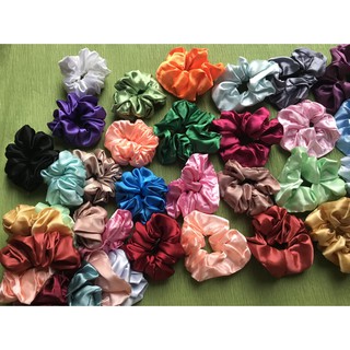 Bộ dây cột tóc vải Scrunchies dây buột tóc hiểu hàn quốc
