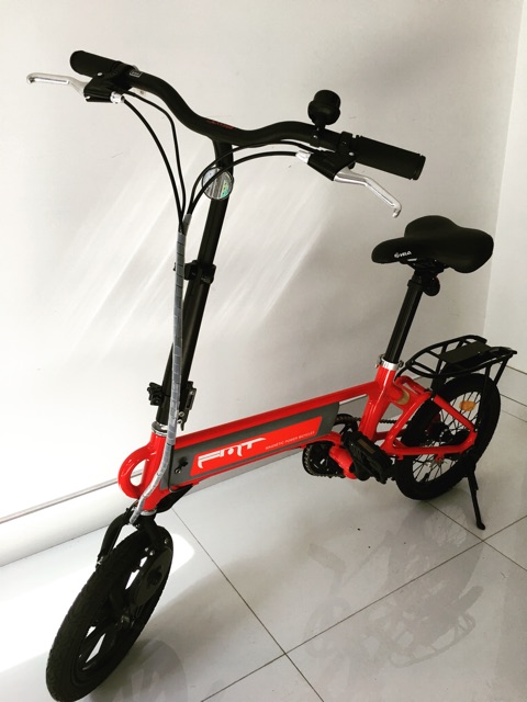XE ĐẠP ĐIỆN GẤP TRỢ LỰC PIN LITHUM 11.4V 13KG