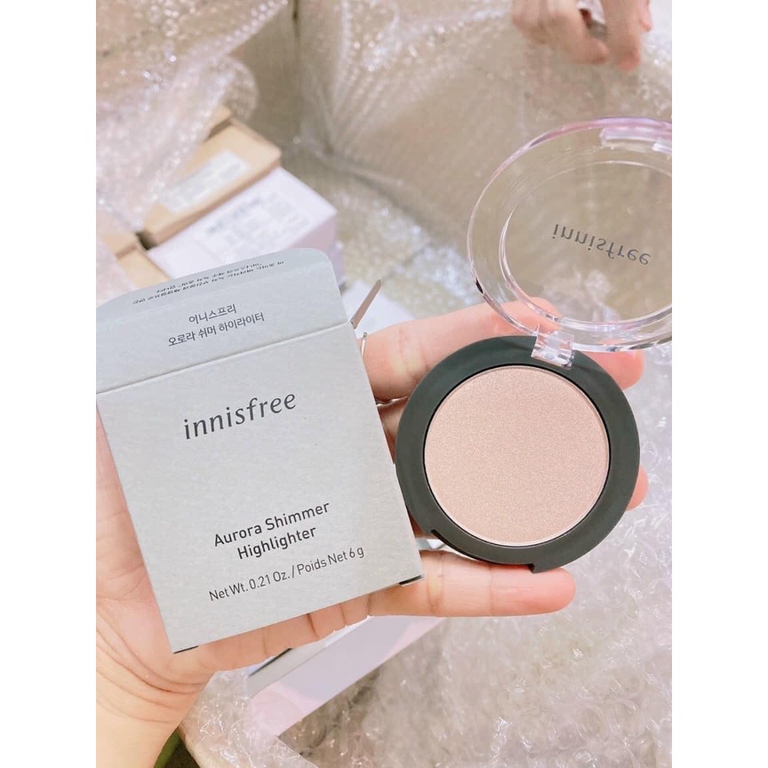 Phấn Bắt Sáng Innisfree Aurora Shimmer Highlighter