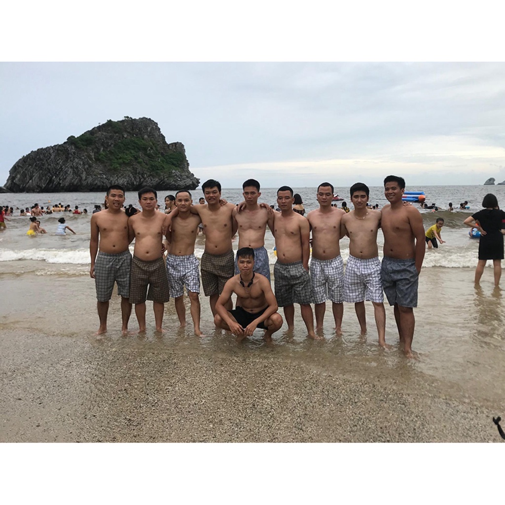 COMBO 5 Quần đùi vải nam có khóa cao cấp, thời trang mùa hè cho nam, quần vải mát mẻ màu hè-Hàng Việt nam chất lượng cao