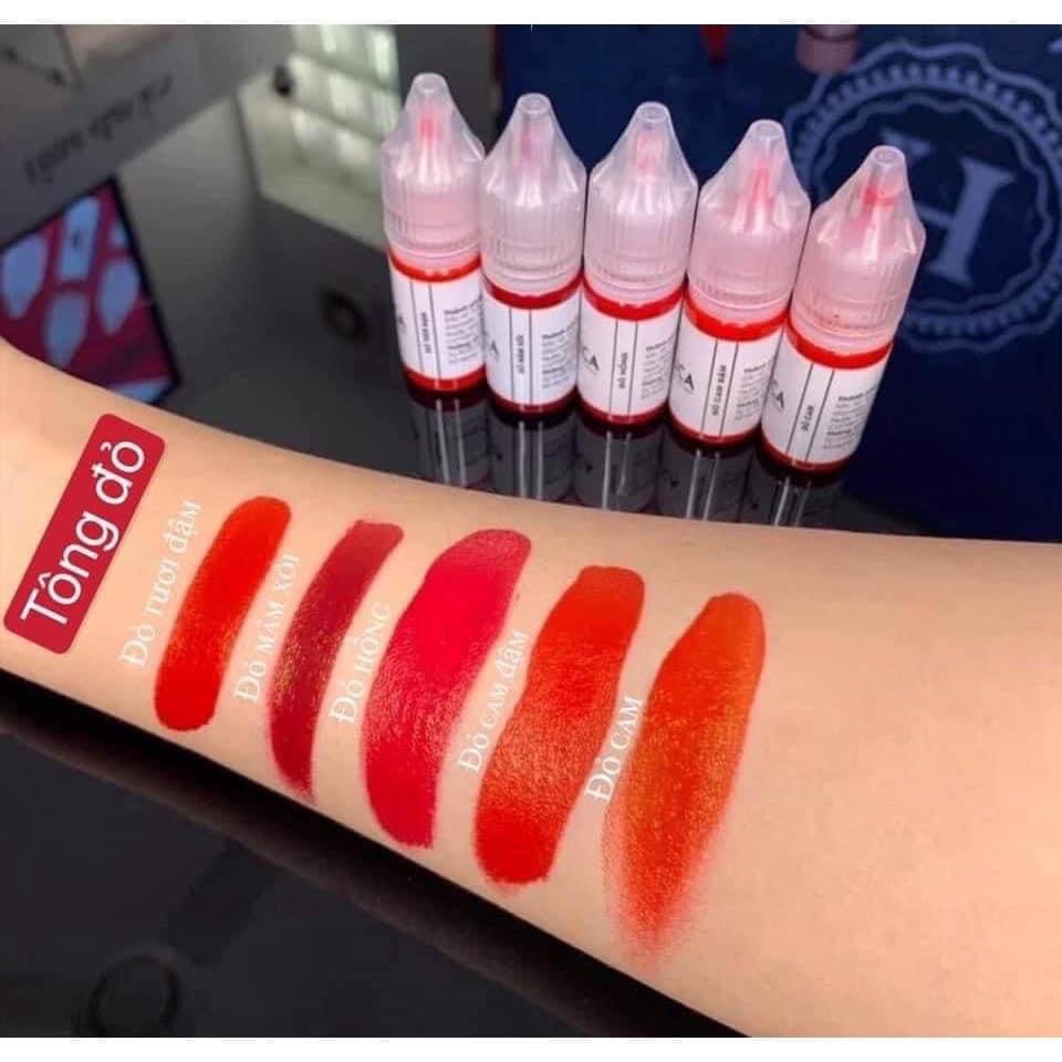 Mực angelica tem trắng bản việt siêu đậm lên màu nhanh bám màu tố giữ màu 95% không bị xỉn màu