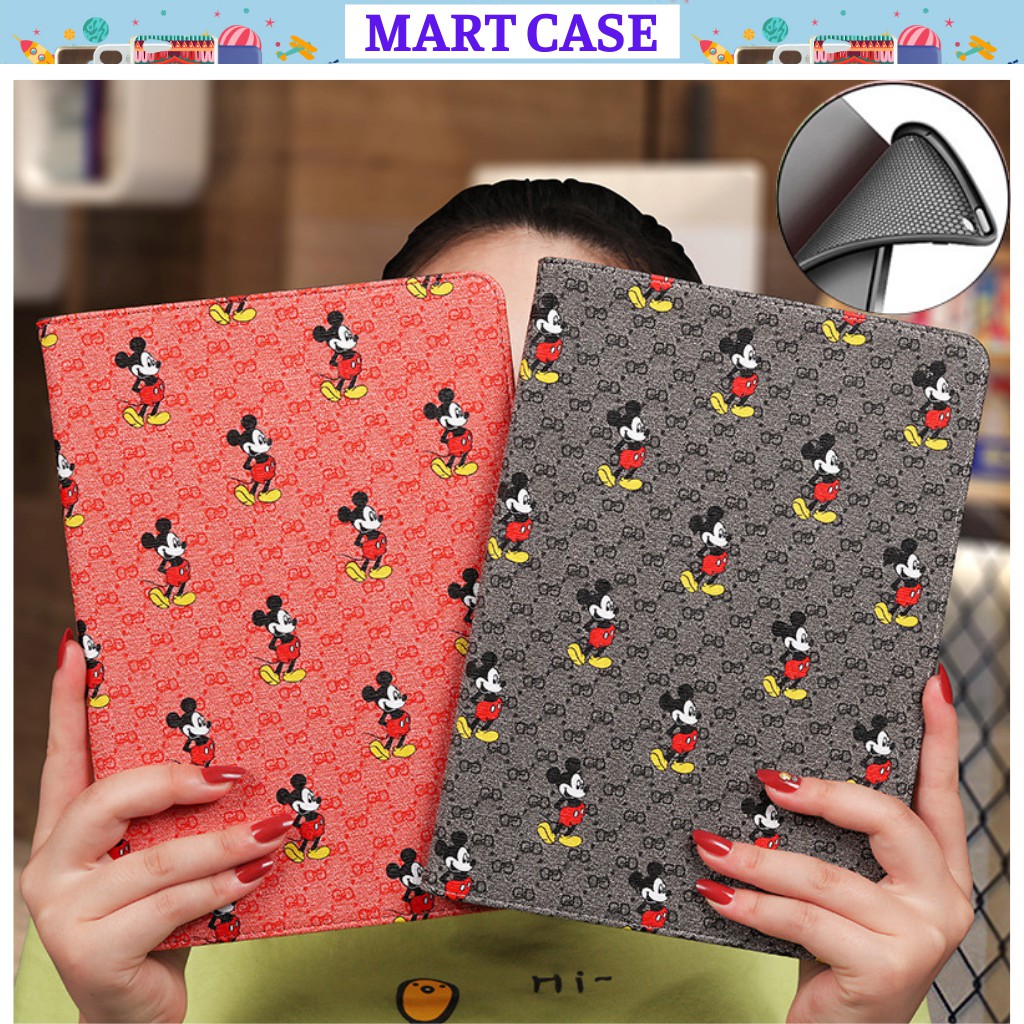 Bao da ipad silicon hình Chuột Mickey ốp ipad gen 8/7/Pro 9.7/10.5/Air 3/Air 2/Air 1 /2017/2018...MART CASE | BigBuy360 - bigbuy360.vn