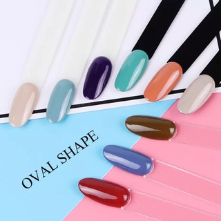 50 móng que tập sơn, oval,nhọn,