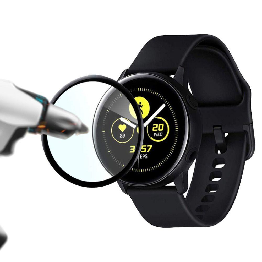 BTLIMER Kính Cường Lực 3D Chống Dấu Vân Tay HD Cho Đồng Hồ Samsung Galaxy Watch Active