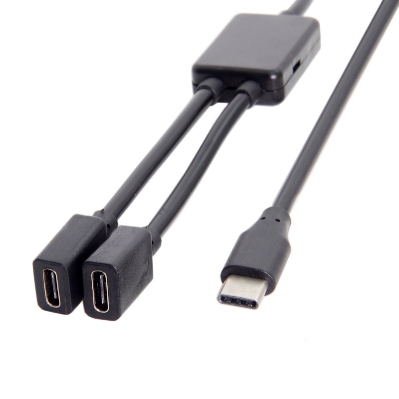 Cáp Chuyển Đổi USB C Sang Hai Cổng USB C Cho Sạc Dự Phòng / Laptop