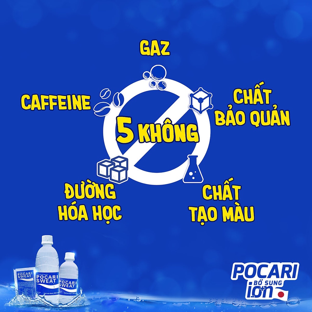 Thùng 25 hộp bột Thức Uống Bổ Sung ION Pocari Sweat