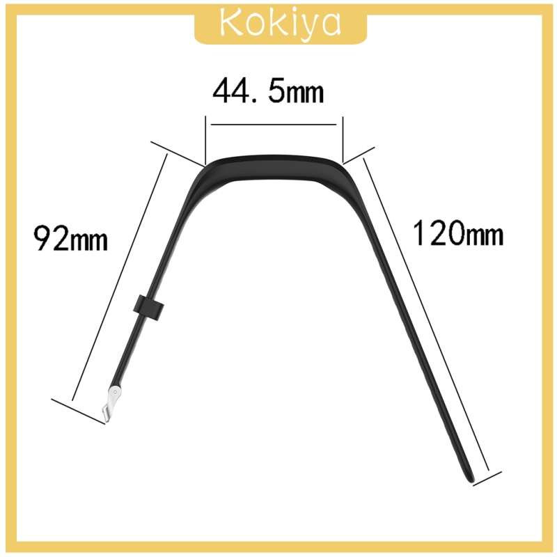 [KOKIYA]Silicone Wrist Strap Part for   4 Running band 3e Band 4e White