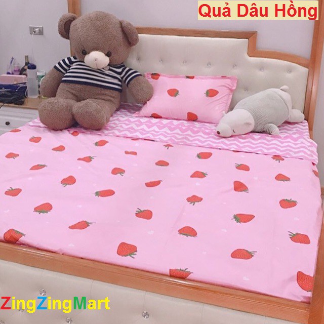 [ZingZing] Bộ Ga Cotton Poly Có Họa Tiết Đẹp (Đặt Đơn Ghi Chú Nhé)