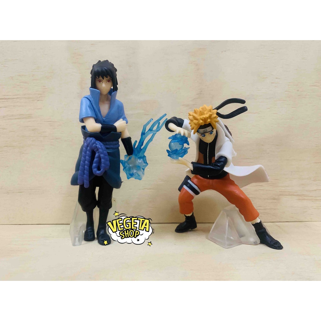 Mô hình Naruto - Mô hình Sasuke Kakashi Minato Killer Bee Naruto Hokage - Bán lẻ - Cao 10~15 cm