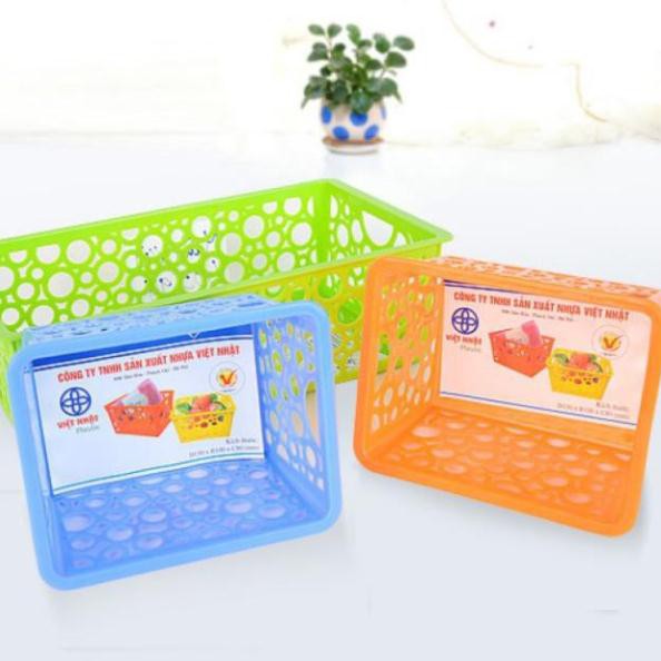 Giỏ Đựng Đồ Đa Năng Nhựa Việt Nhật -  Khay Nhật Bản No 2335 2336 Đủ Màu, Đủ Kích Cỡ