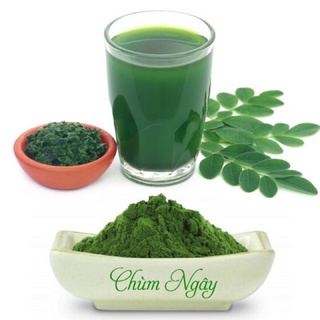 Bột chùm ngây cho bé ăn dặm. trắng da, sạch mụn.