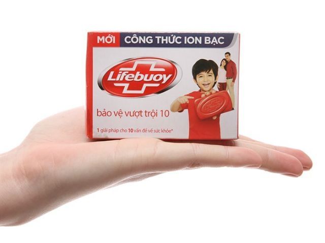 Xà bông Lifebuoy bảo vệ vượt trội, chăm sóc da,thiên nhiên 90g