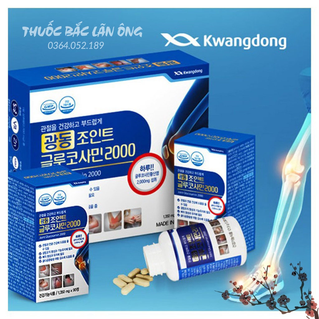 Bổ Khớp Kwwangdong (2 hộp x 90v) - Thuốc Bắc Lãn Ông