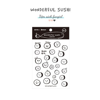 sticker washitape đáng yêu