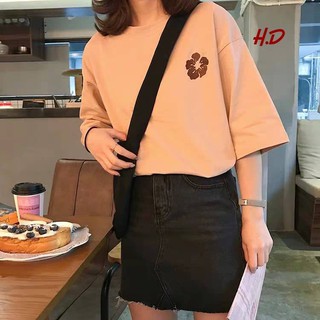 Áo phông nữ hoa đào HDA0319