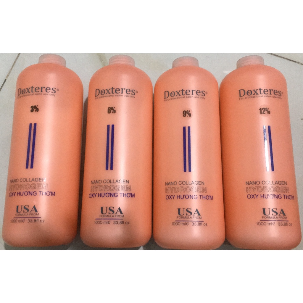 Oxy trợ nhuộm tóc collagen doxteres 1000ml