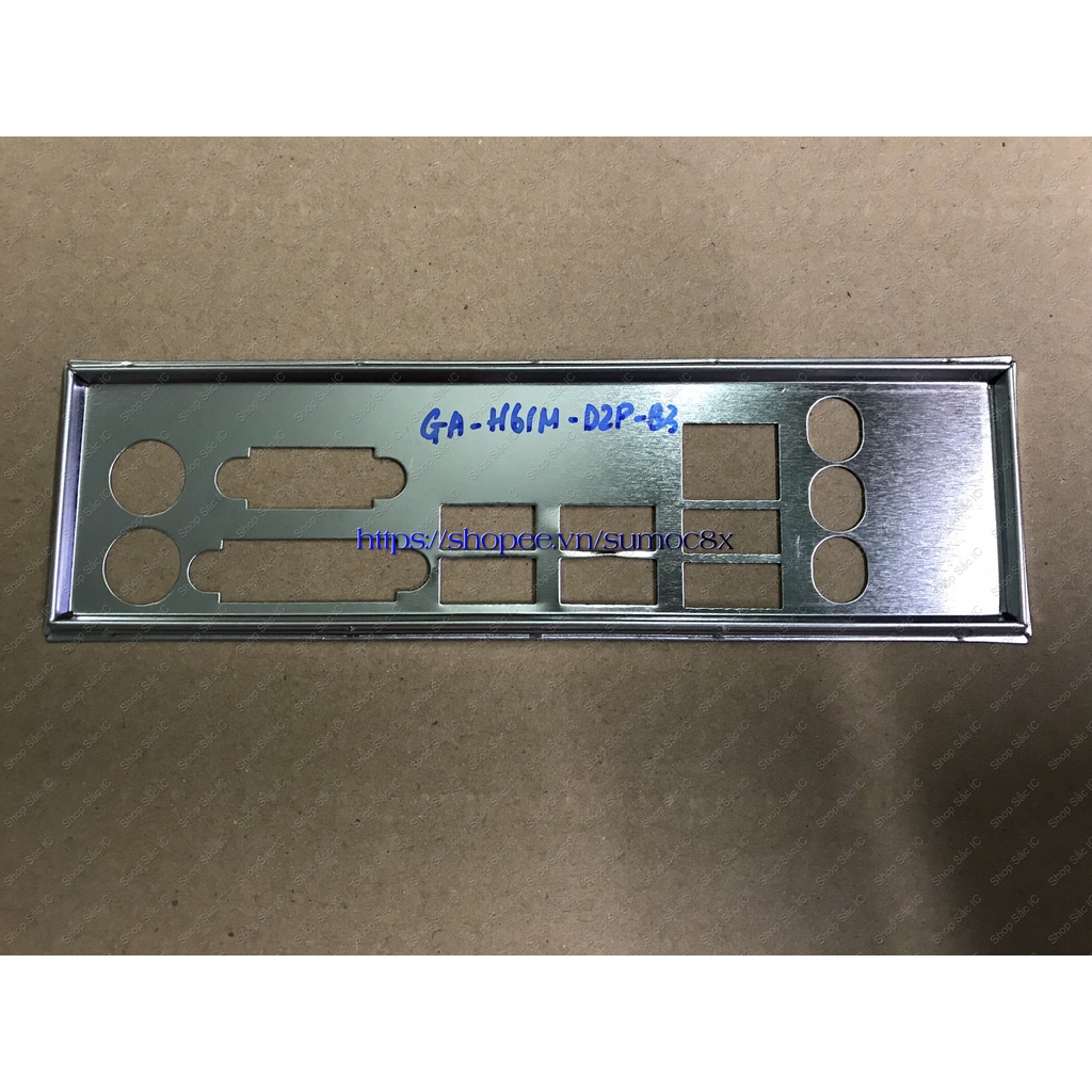 Chặn main Gigabyte GA-H61M-D2P-B3 GA H61M D2P B3 dùng nắp sau thùng máy