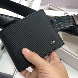 Set Lacoste ví nịt gạch ngang - S136