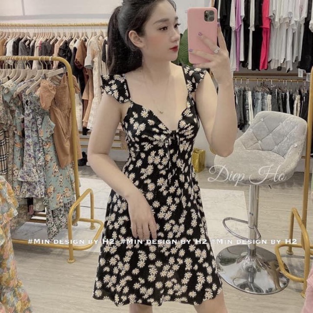 BÁN SỈ VÁY HOA CÚC CÁNH TIÊN NƠ NGỰC | BigBuy360 - bigbuy360.vn