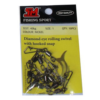 Phụ Kiện Câu Cá - Khóa Ma Ní Trơn Loại Tốt