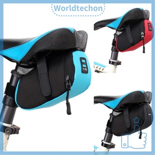 🌴Bicycle Bike Waterproof Storage Saddle Bag Seat Cycling Tail Rear Pouch
