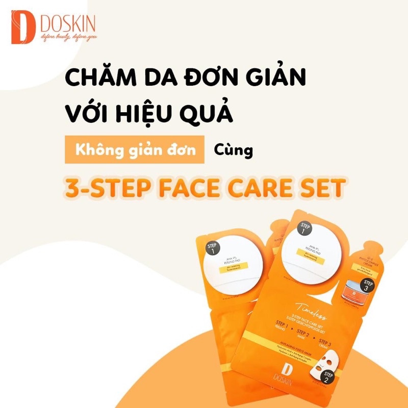 Bộ Mặt Nạ 3 Bước Chiến Binh Doskin Mỹ Phẩm CHLB Đức | BigBuy360 - bigbuy360.vn