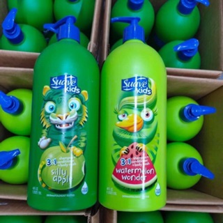 Sữa tắm, gội & xả suave kids 3in1 cho bé 1,18 lít