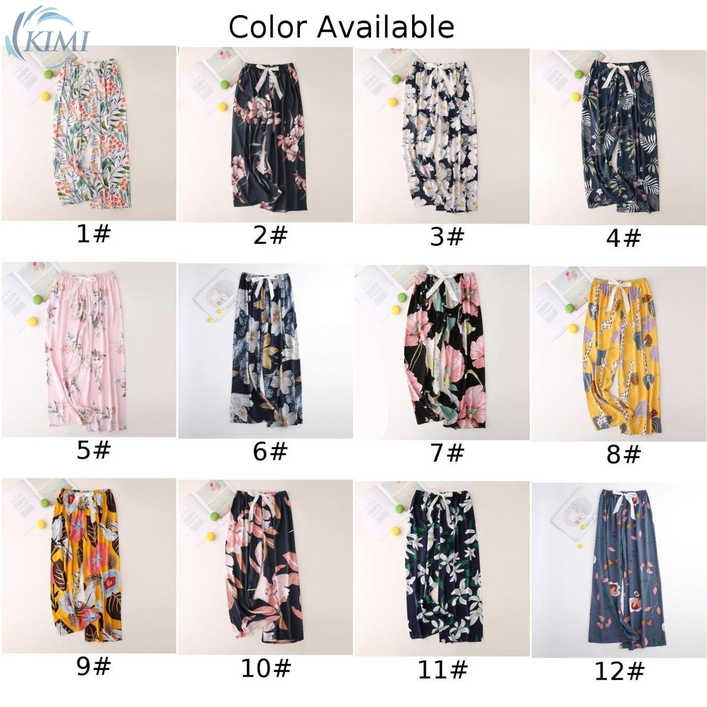 Quần Dài Ống Rộng Lưng Cao Hoạ Tiết Hoa Cho Nữ | BigBuy360 - bigbuy360.vn