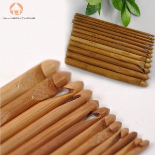 Bộ 12 que đan móc len bằng tre