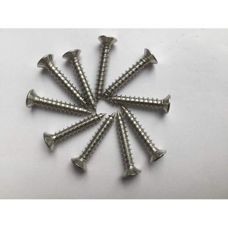 1 lạng vít inox 4x25mm-5x30mm-5x40mm