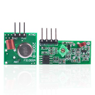 1 Cặp Bộ Truyền Và Nhận Tín Hiệu Không Dây 315mhz Rf