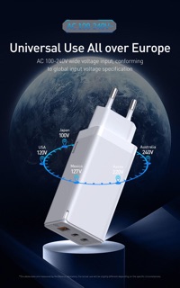 Củ sạc nhanh Baseus GAN 65w