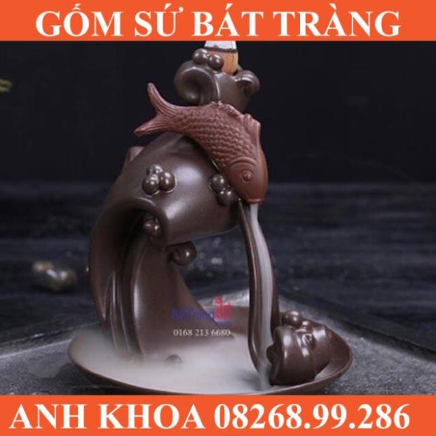 Thác khói trầm hương - Gốm sứ Bát Tràng Anh Khoa