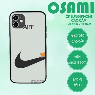 Ốp lưng in hình air jordan 1 "air" nike OSAMI cho Iphone 6 7 8 x xr xs 11 12 13 14 plus promax mini NIKPOD00124 