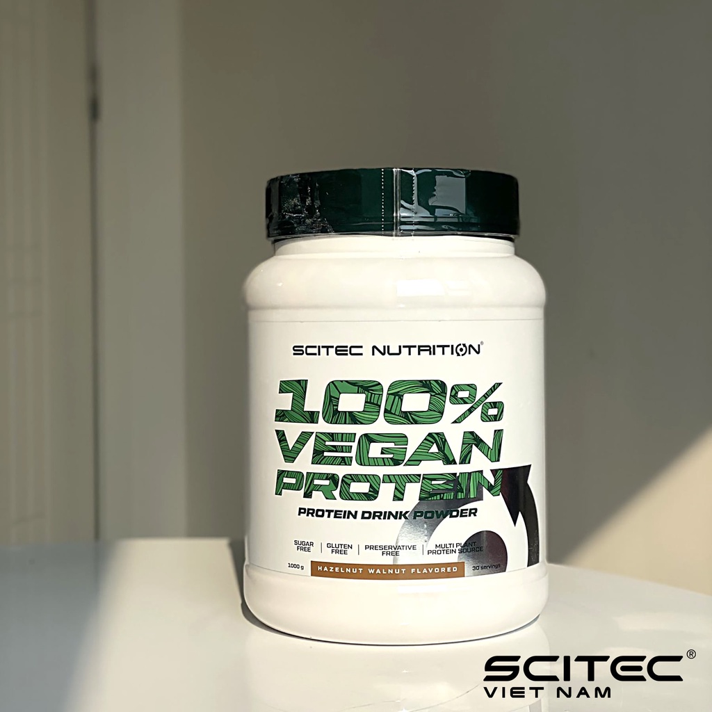 PROTEIN THUẦN CHAY Vegan Protein lọ 1000G Scitec Nutrition