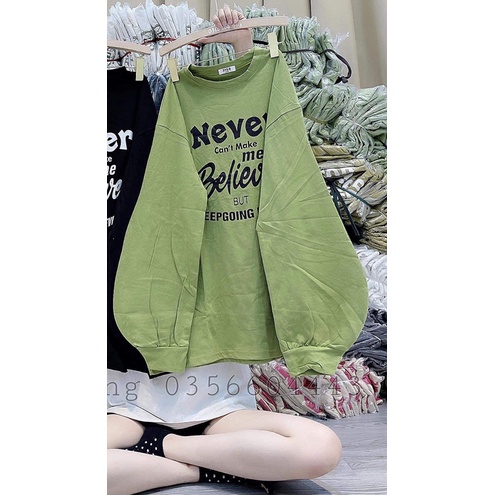 [HÀNG MỚI ƯU ĐÃI] Áo nỉ  cổ tròn tay bồng yêu hết nấc (CT5-P00)