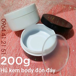 Hủ chiết kem body 200gram