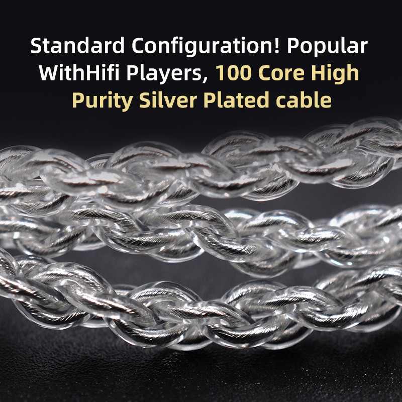 Tai nghe âm thanh sống động Kz Zsn Pro X 1ba 1dd chất lượng cao