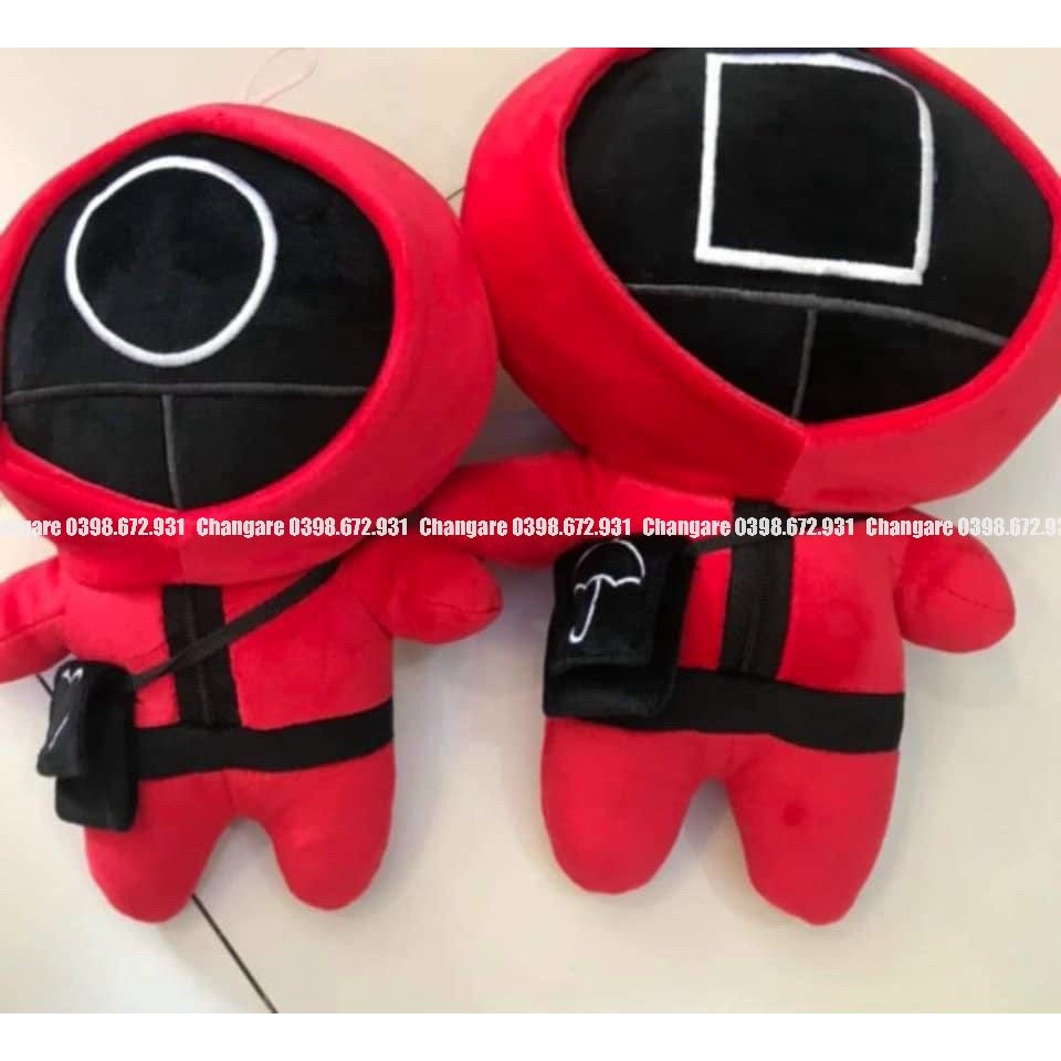 Gấu Bông Squid Game, Lính Canh Gác Phim Squid Game, độ to thì to nhất thị trường luôn ạ,oomhay tặng gấu đều thích